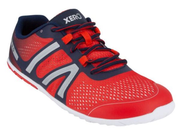 Xero Laufschuh HFS Crimson Red Barfußschuh Erwachsene Sportschuh (1)