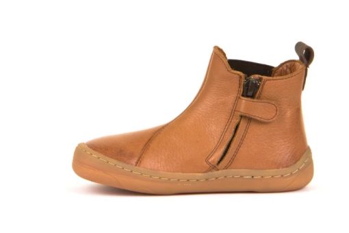 Froddo Chelsea Boots cognac Barfußschuhe Kinder (4)