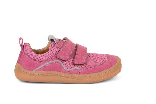 Froddo Sneaker Velcro fuxia+ Barfußschuhe Kinder (4)