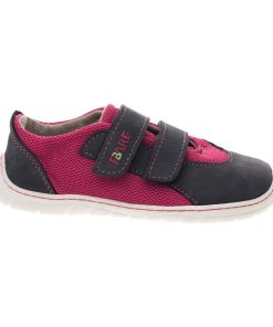 Fare Bare Sneaker lila Barfußschuhe Kinder (4)