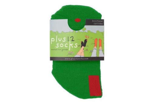 Plus12 Socken kurz grün (1)