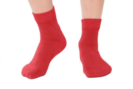 Plus12 Socken kurz rot (2)