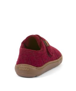 Froddo Hausschuhe Wooly bordeaux Barfußschuhe