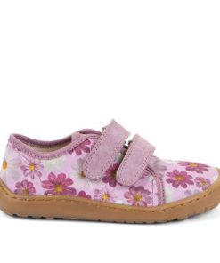 Froddo Hausschuhe pink Flowers Barfußschuhe