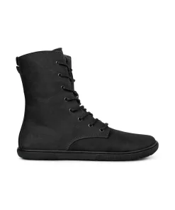Koel FARO Boot Lammfell black Barfußschuh