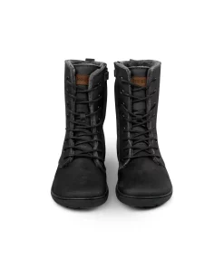 Koel FARO Boot Lammfell black Barfußschuh