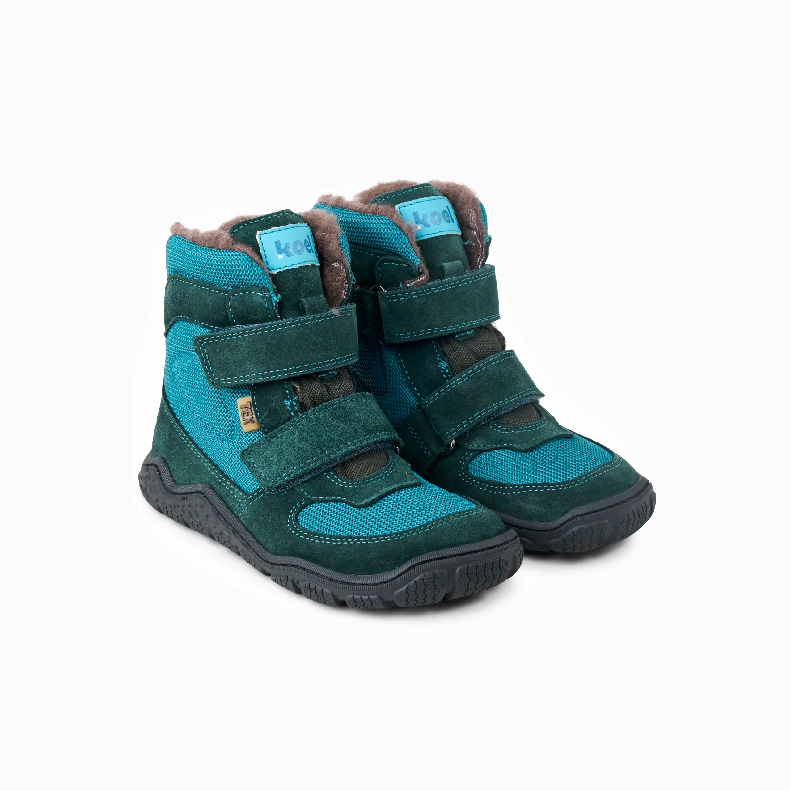 Koel Ryn Wool Tex turquoise Barfußschuh